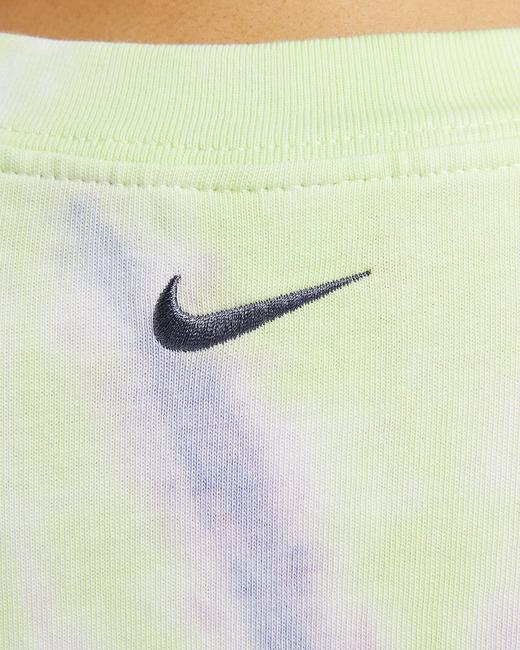 Nike 耐克Sportswear 夏日轻醒系列女子扎染风T恤IF0612-731 商品图7