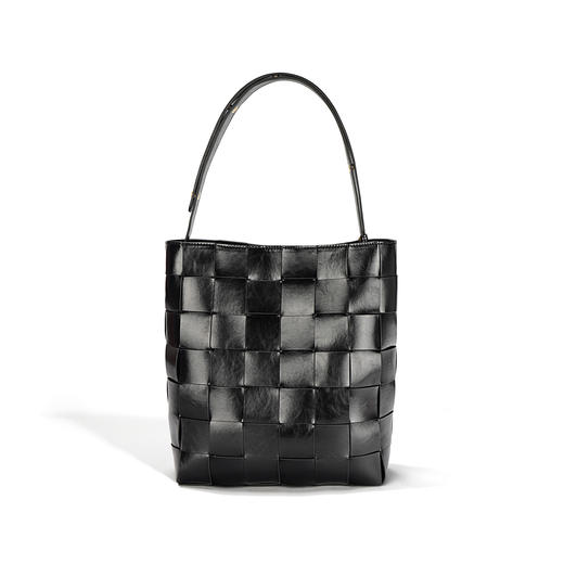 【预售3天】时尚编织包水桶包新款小众高级质感大容量单肩斜挎腋下包F7158 商品图7