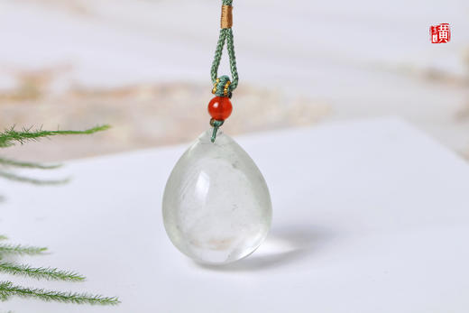 绿幽灵水晶吊坠  配精美挂绳 商品图1