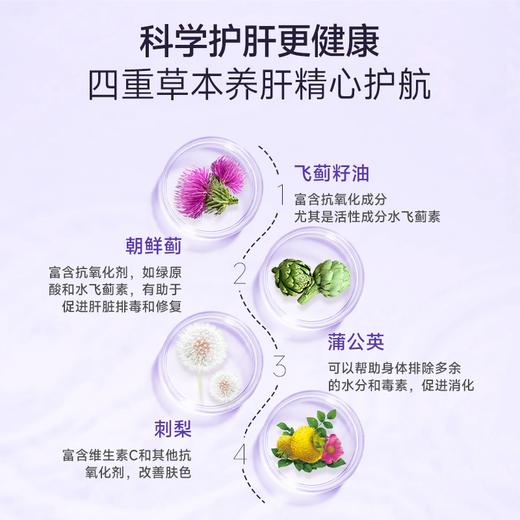 EHRGOLS/健耐德奶蓟草正品护肝片水飞蓟片熬夜肝脏水飞蓟素 商品图3