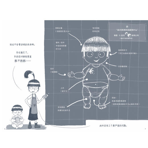 《发明公司》（全4册）：《制造机器弟弟》《巨型屎壳郎》《屁屁侠的肠道冒险》《来到恐龙鸡时代》 商品图6