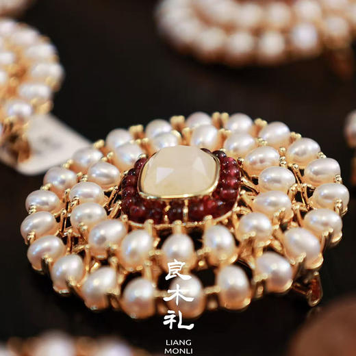 【现货，不退不换】良木礼珍珠胸花（0519） 商品图3