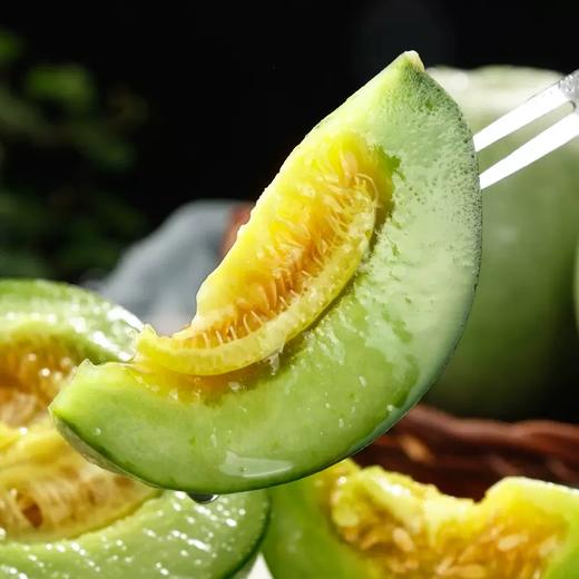 新鲜水果 脆甜爽口绿宝甜瓜香瓜4.5元/斤   3斤装（称重退差，多退少补） 商品图3