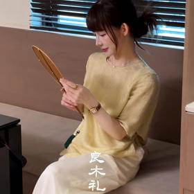 【预售7天】良木礼真丝上衣（730653）