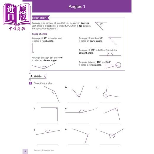 【中商原版】Understanding Maths Geometry & Measurement 英国Schofield小学教辅 数学几何和测量 英文原版 KS2学习练习教材 商品图4