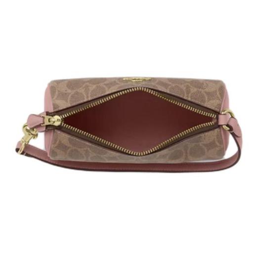 COACH 卡其色配粉色女士单肩包 772-CY040IMXB0 商品图1