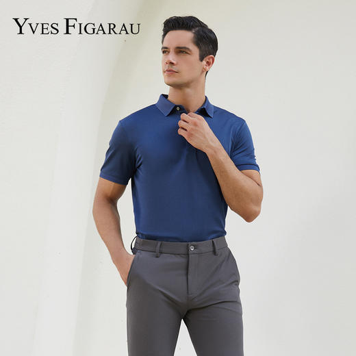 YvesFigarau伊夫·费嘉罗100%桑蚕丝T恤975816 商品图0