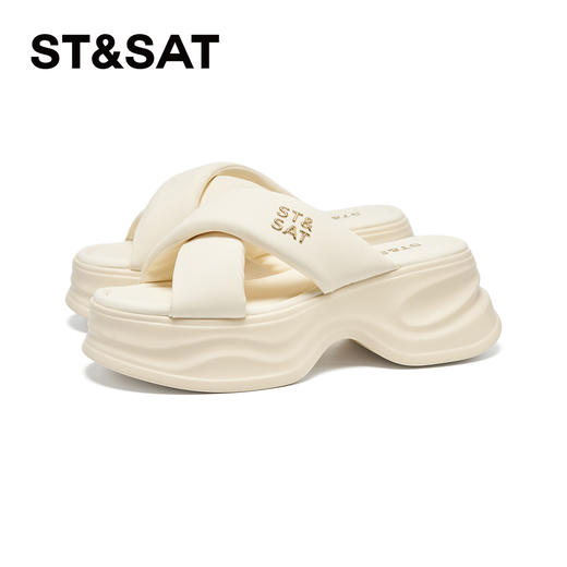 星期六浪型厚底休闲户外凉拖SSD2110L65 商品图9