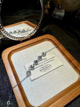 NU40-灰月光蛋面手链（LD）