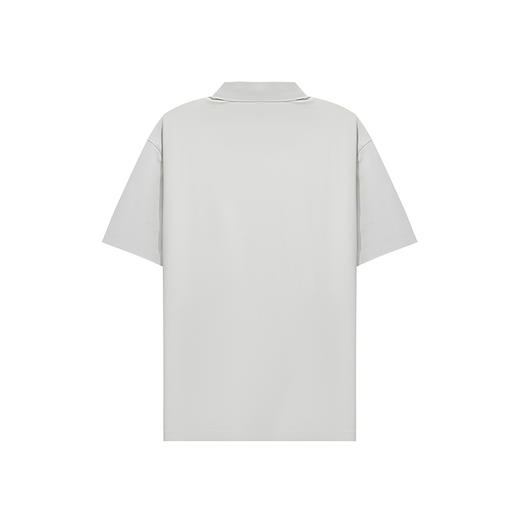 【新品上新】HX 夏季翻领短袖合体T恤桑蚕丝S102522453101 商品图1