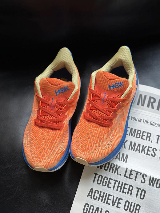 现货 THS-无 Hoka克里夫顿9  工程网布运动鞋 8色 QZ109 商品图8