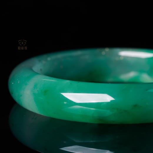 【青绿山水】独龙玉手镯3   ZX2505235 商品图4