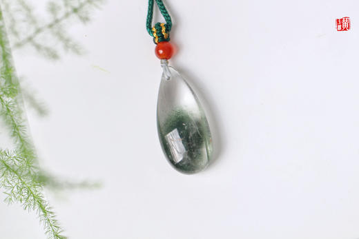 绿幽灵水晶吊坠  配精美挂绳 商品图4