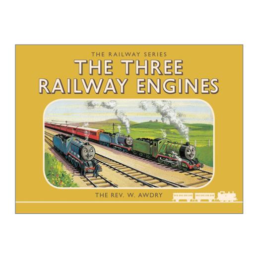 英文原版 托马斯小火车精装绘本 铁路系列 三个火车头 The Railway Series The Three Railway Engines 英文版 进口英语原版书籍 商品图1
