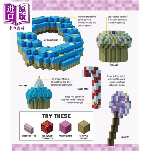 【中商原版】DK每日一个 Minecraft创意 Minecraft Idea a Day 英文原版 儿童读物 150个精彩绝伦的 Minecraft 建造 进口图书 商品图4