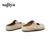 Safiya/索菲娅2025可露丽风甜美丑萌魔术贴包头玛丽珍勃肯拖鞋SFD3110406 商品缩略图4