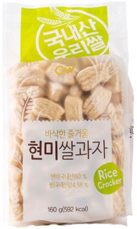 青佑 大米豆粉味米果280g청우 인절미쌀과자280g