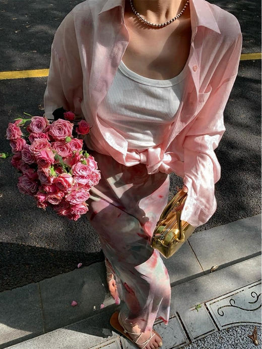 高端100%苎麻衬衫透气随身小宽松衬衫防晒衫 商品图4