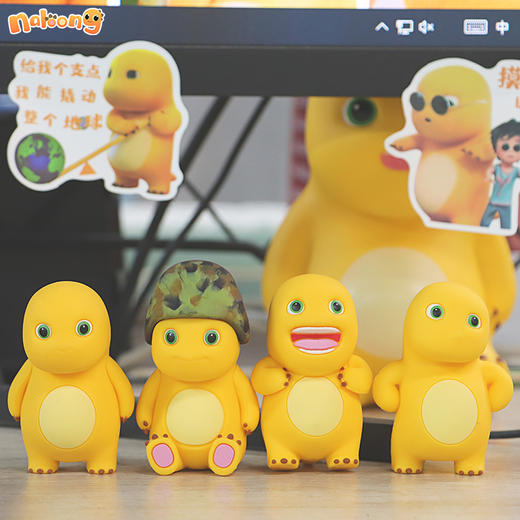 小奶龙摆件手办官方旗舰店正品桌面公仔俏皮可爱潮玩盲盒周边礼物 商品图1