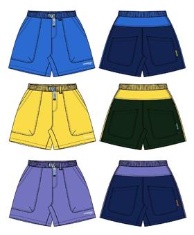 户外日系工装短裤！2025新款功能性户外工装裤！全程蓝标工艺！安全环保！可亲子！！