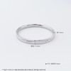 【限时8.8折】PT950 铂金空心固口车花格纹手镯（面宽约4.9-5.3mm，厚约3mm)(BFPTSZ00008)预售产品下单后不退款不退货不换货不补差价)预售产品下单后不退款不退货不换货不补差价 商品缩略图3