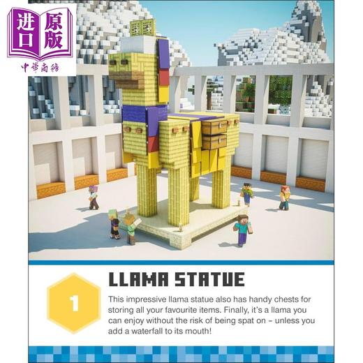 【中商原版】DK每日一个 Minecraft创意 Minecraft Idea a Day 英文原版 儿童读物 150个精彩绝伦的 Minecraft 建造 进口图书 商品图1