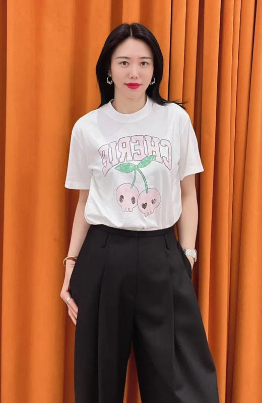 MO*CO剪标印花短袖T恤052407 商品图11