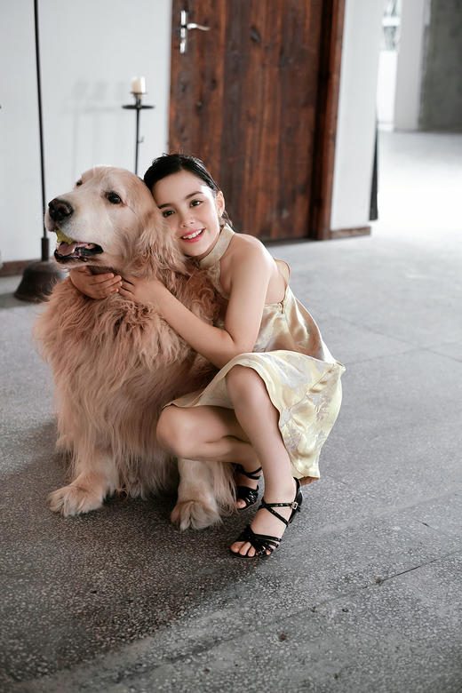 盛唐牡丹| Kids 玉兰花真丝儿童女裙[特价品] 商品图6