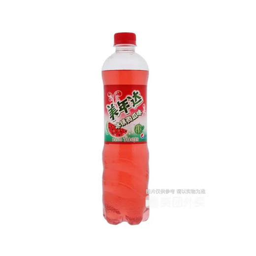 美年达西瓜味600ml（6924862102310） 商品图0