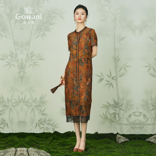 乔万尼真丝连衣裙女夏季新款30mm重磅EF2E338 商品图3