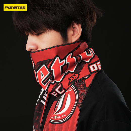 【蓉城官方正品】品胜X成都蓉城球队助威围巾户外红色 商品图2