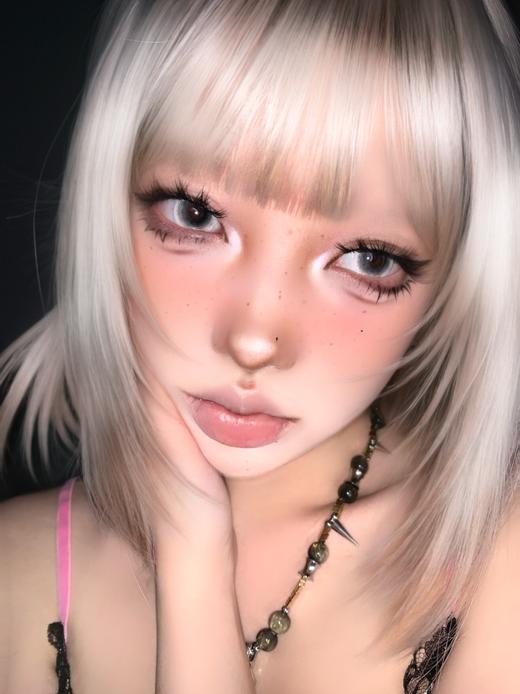 GIRLS'S LINE 日抛（两片装） 黑白小镇 直径14.5mm着色13.8mm 商品图0