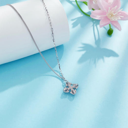 【限时8.8折】【线上铂金馆】PT950 铂金实心可调节如意金刚杵套链(PTTL00151)预售产品下单后不退款不退货不换货不补差价) 商品图1