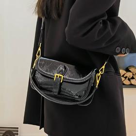 【预售3天】高级感斜挎手机包马卡龙配色马鞍包油蜡皮单肩腋下包NG-NG1008