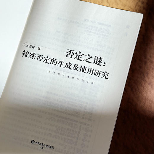否定之谜 特殊否定的生成及使用研究 左百瑶 语用分析 商品图5
