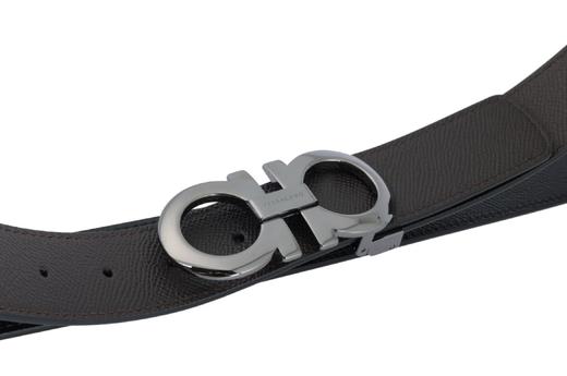 【新品到仓超惠秒】Salvatore Ferragamo 菲拉格慕 男士经典马蹄扣真皮腰带12400 商品图3