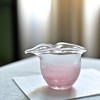 「气泡粉色绿色琉璃葫芦口公道杯」水晶分茶器非玻璃耐高温大匀杯茶道 商品缩略图2