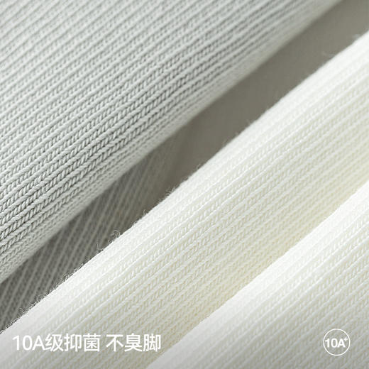 左分之右儿童袜子春夏款男女10A抗菌纯色中筒袜卷边宝宝袜无骨袜 商品图4