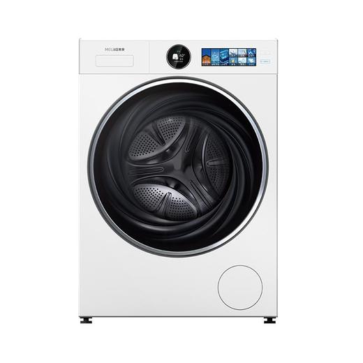 美菱（202907）  美菱蓝氧如手洗10kg滚筒洗衣机LRS1AG100D 去除残留更彻底 506mm 纯平全嵌 商品图0