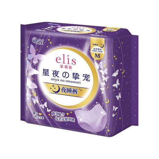 【买四送一】大王星夜挚宠超薄棉柔卫生裤M 4片/包 商品图1