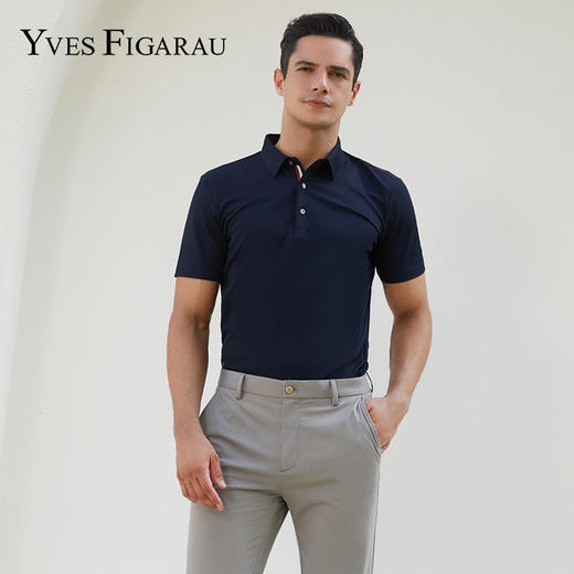 YvesFigarau伊夫·费嘉罗休闲短袖T恤970807 商品图0