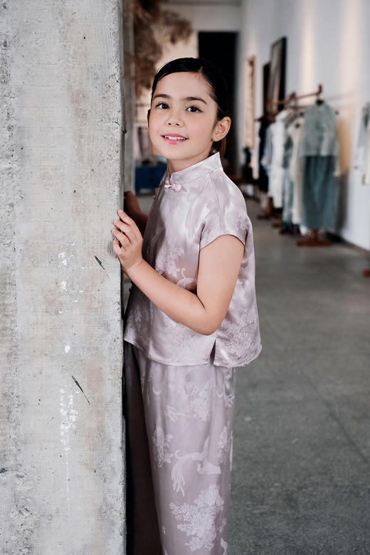 盛唐牡丹| Kids 新中式杏花粉儿童套装[特价品] 商品图9