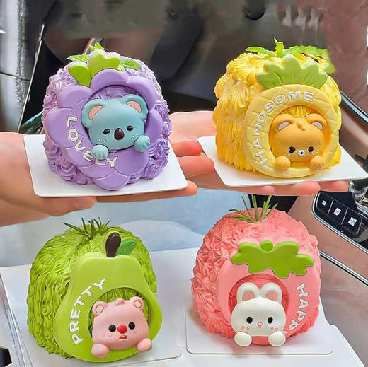 嘟嘟脸 四寸水果（颜色随机） 商品图1