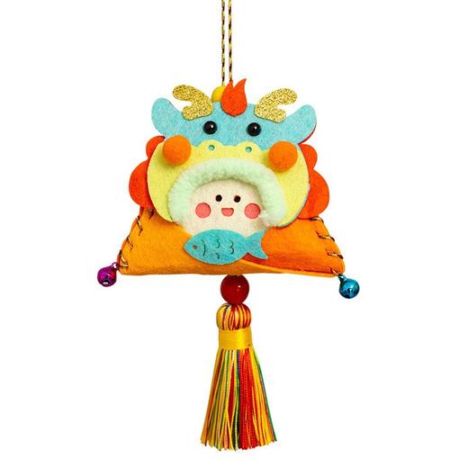 DIY端午生肖香包手工材料包 礼物幼儿园手工diy材料包布艺艾草驱蚊香囊挂件礼品 商品图4