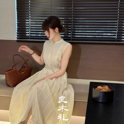 【预售7天】良木礼亚麻连衣裙（2108） 商品图1