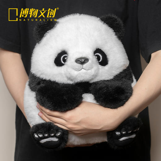 博物文创 圆宝系列 大熊猫 毛绒玩偶节日礼物 商品图2