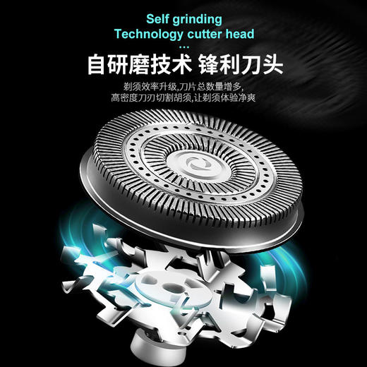 父亲节好物【出差/会客/只要有你！告别邋遢形象】新款电动迷你剃须刀充电式全身水洗旅行车载便携式男士刮胡刀。ry 商品图1