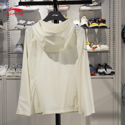 李宁运动风衣女子2025夏季新款国家队速干连帽外套AFDV272 商品图3