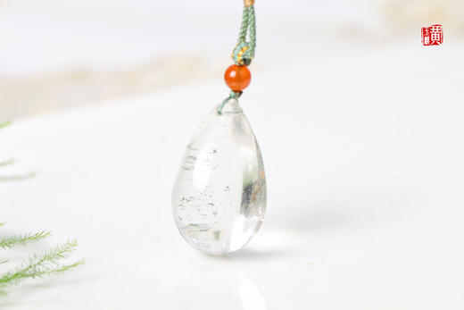 绿幽灵水晶吊坠  配精美挂绳 商品图1