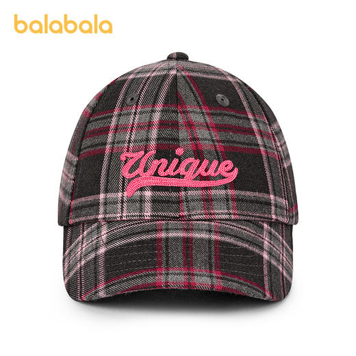 【商场同款】巴拉巴拉儿童帽子男女童棒球帽舒适遮阳刺绣时尚休闲 商品图0